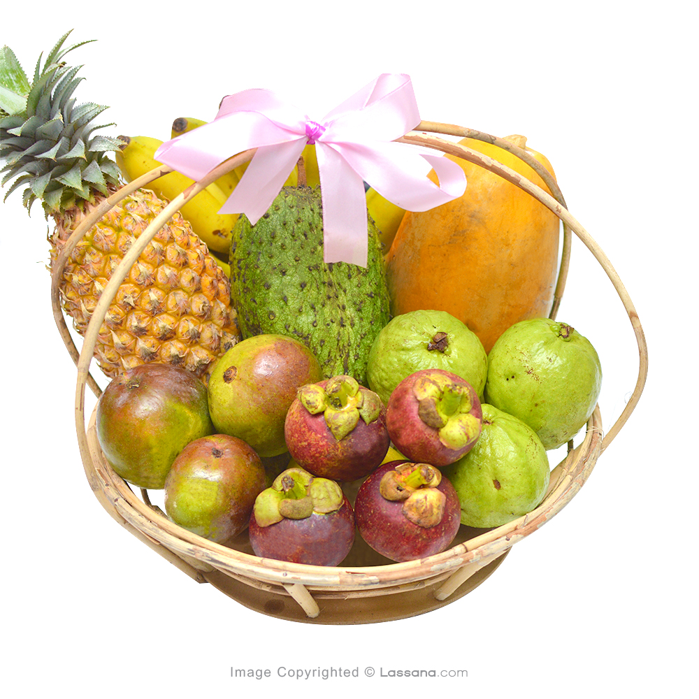 FRUITY & DELICIOUS FRUIT BASKET - Fruit Baskets - in Sri Lanka